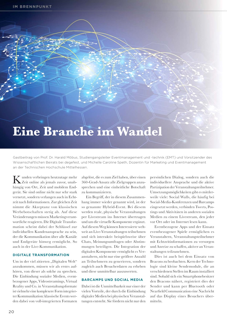 Eine Branche im Wandel