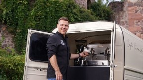 Mobile Café Bar im Oldtimer