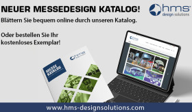 Der neue Messedesign-Katalog von hms ist da!