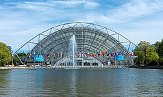 Leipzig: Leipziger Messe - Glashalle