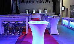 Crailsheim: HANGAR Event Airport - Die Eventlocation - Foyer Catering01