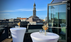 Hamburg: Tagungshaus, Katholische Akademie - Terrasse