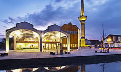 Lengerich: Gempt-Halle Lengerich - Gempthalle außen