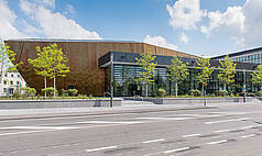 Troisdorf: Stadthalle Troisdorf - Außenansicht