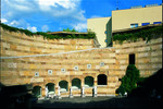 Rotunde der Neuen Staatsgalerie mit Skulpturen von Johann Heinrich Dannecker