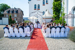 Trauung im Outdoorbereich Palazzo Halle