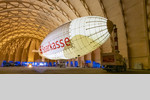 Zeppelin im Hangar